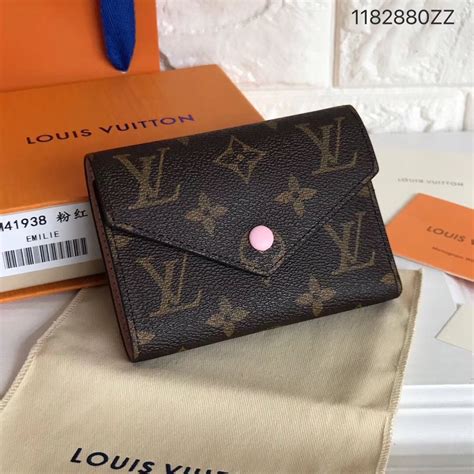 louis vuitton women's wallet pink inside|louis vuitton pink card holder.